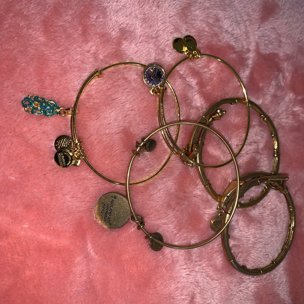 Alex and Ani bracelet bundle of 5
